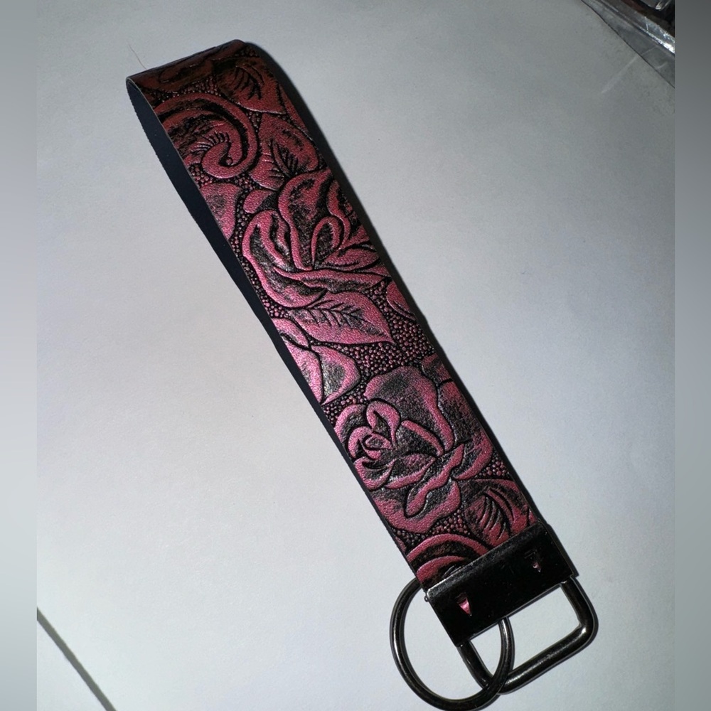 Pink wristlet